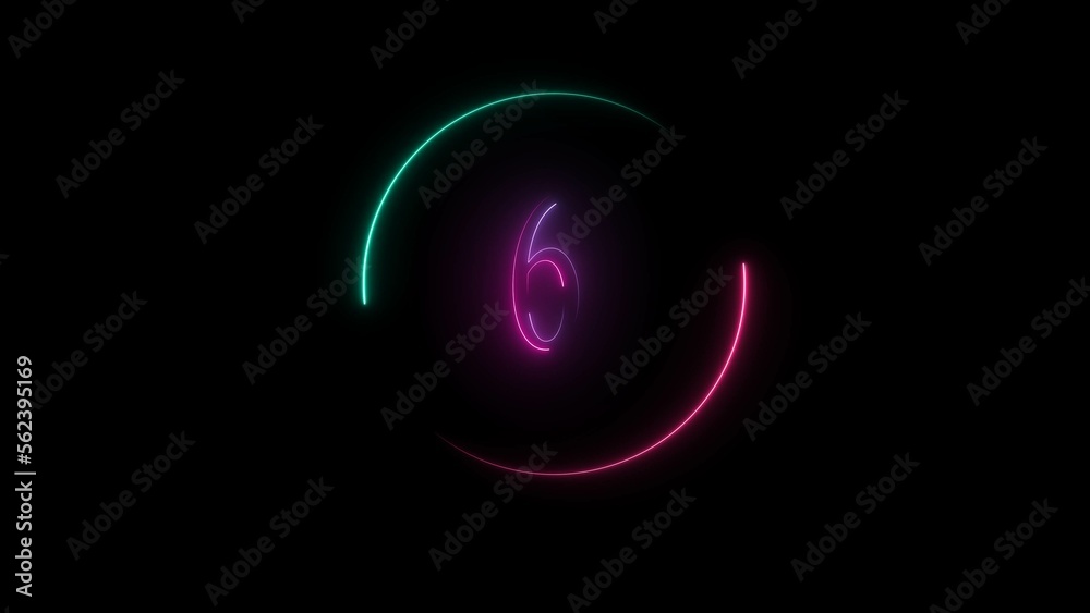 abstract colorful number illustration background abstract colorful number illustration background