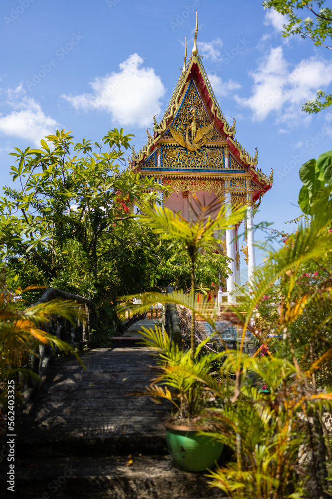 Obraz premium temple of the reclining buddha in thailand