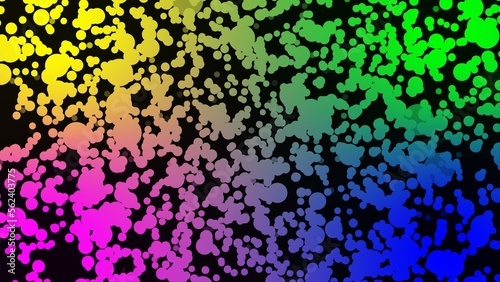 Background decorated with liquid-like irregular patterns