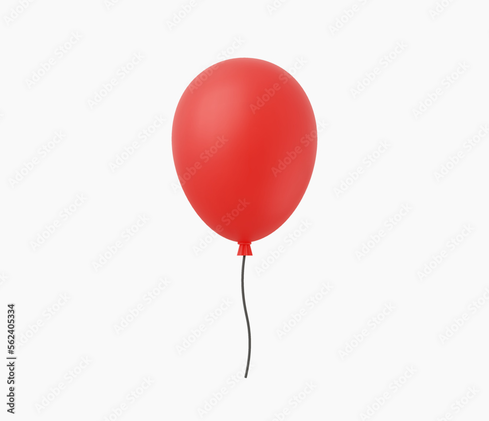 3d Realistic Balloon vector Illustration 3d Realistic Balloon vector Illustration