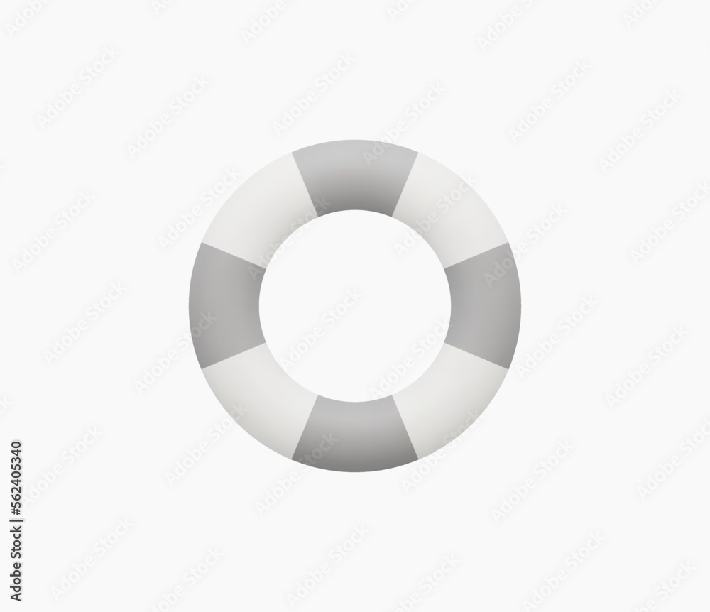 3d Realistic Lifebuoy Swim ring vector Illustration 3d Realistic Lifebuoy Swim ring vector Illustration