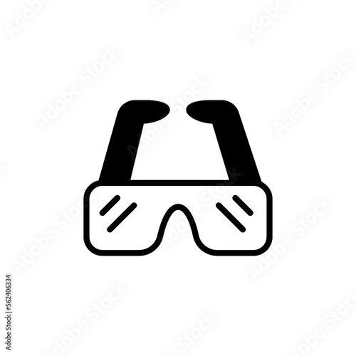 Sun Glasses icon in vector. Logotype