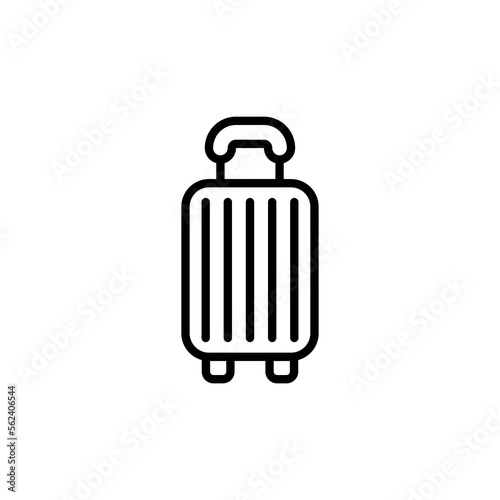 Suit Case icon in vector. Logotype