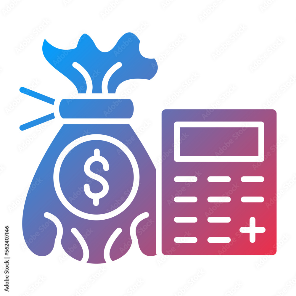 Budget Icon Style Budget Icon Style
