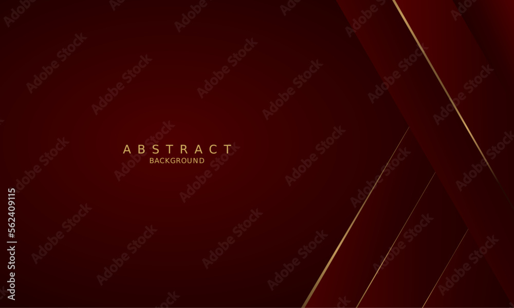 dark red luxury premium background and gold line. dark red luxury premium background and gold line.