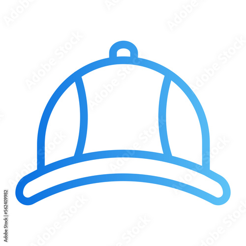 Cap gradient icon