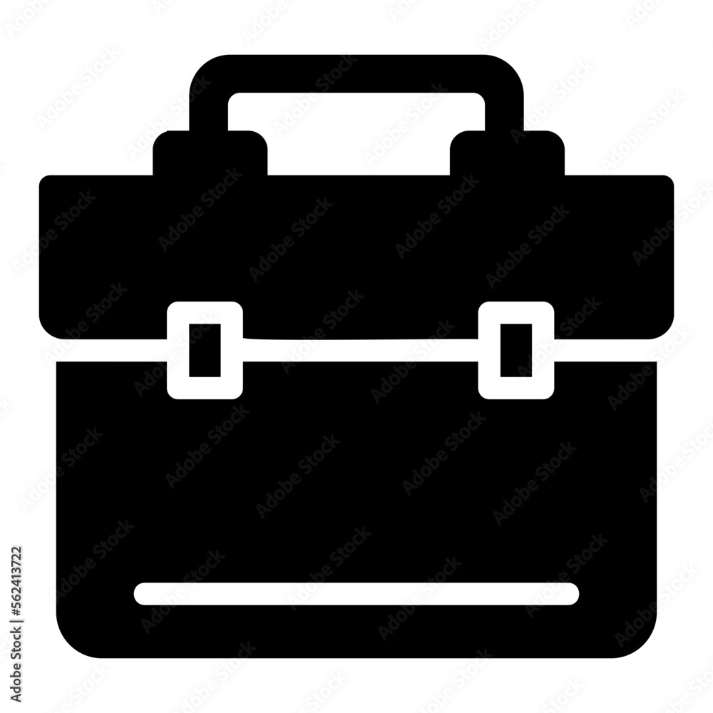 briefcase glyph icon briefcase glyph icon