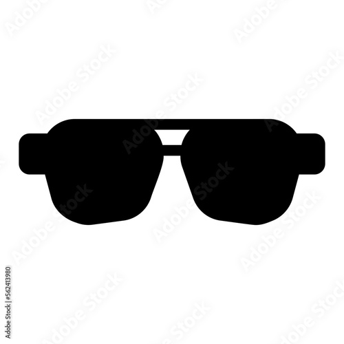 sunglases glyph icon
