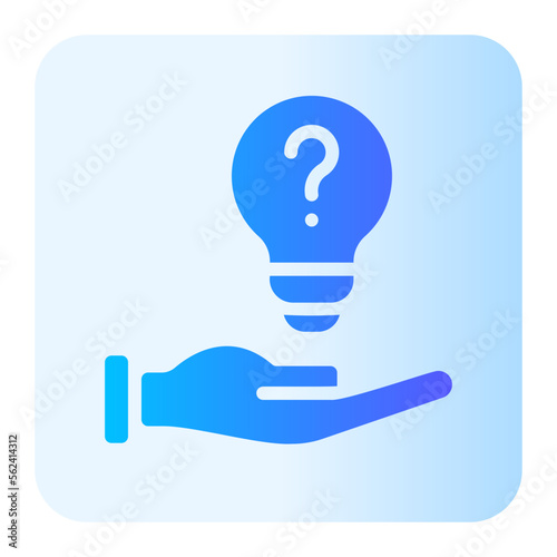 creation gradient icon