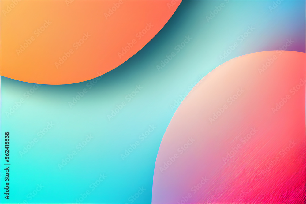 Abstract pastel rainbow colors gradient background, generative AI Abstract pastel rainbow colors gradient background, generative AI
