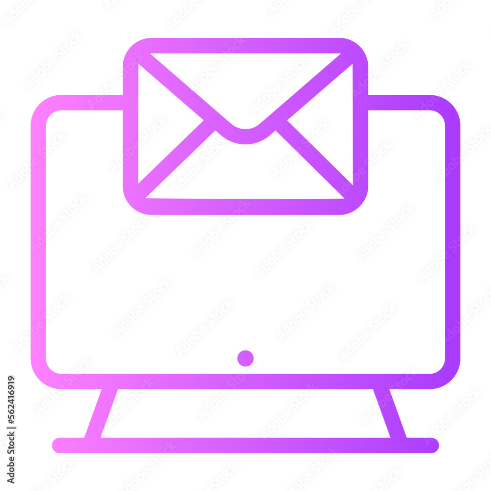 mail gradient icon
