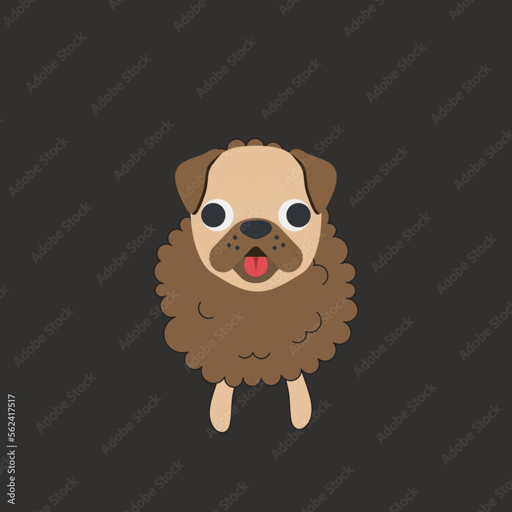 Sheep in different character. Sheep in different character.