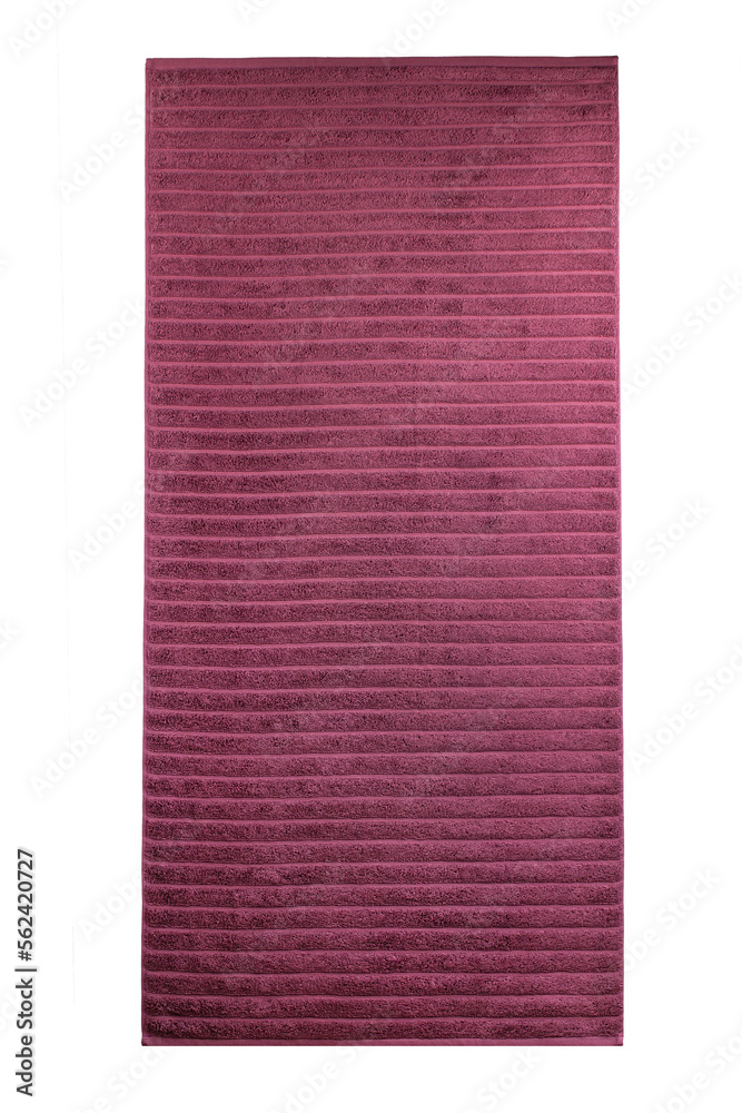 Fototapeta premium multi-colored Terry cotton bath towels, isolate on a transparent background