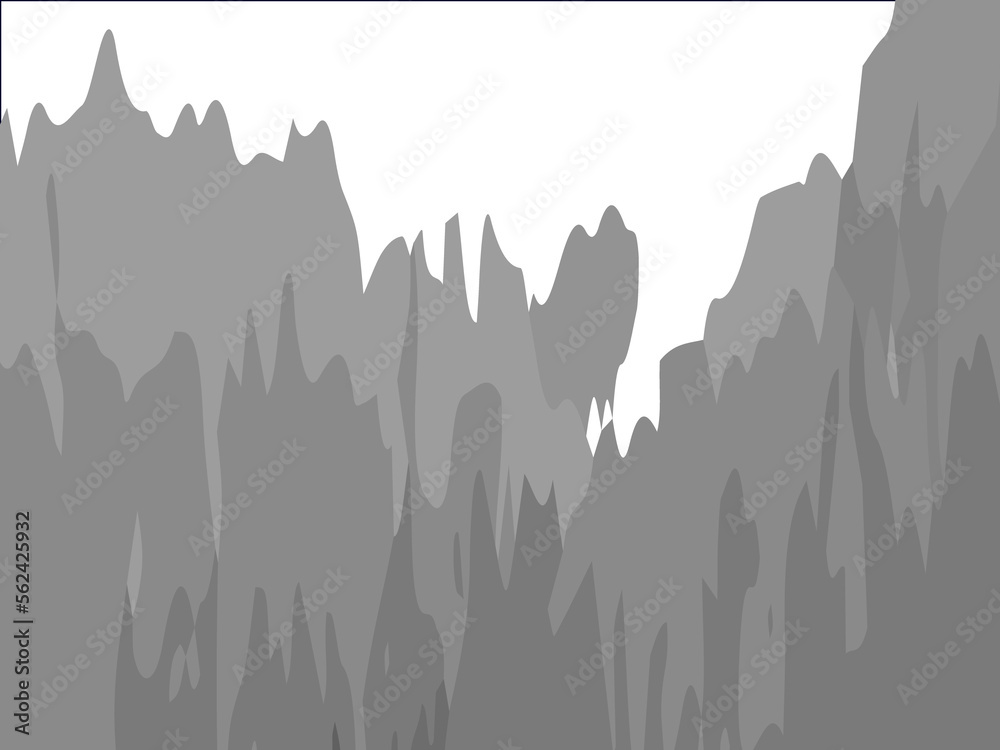 Fototapeta premium illustration of landscape