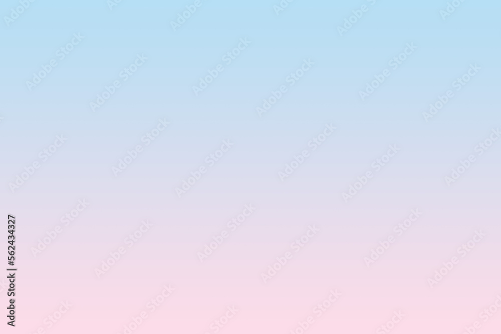 Delicate pastel gradient pink and blue background for your design