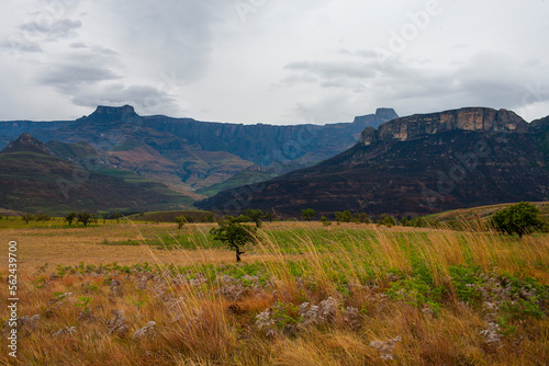 Fotografía The Drakensberg mountains in South Africa have some of the world's most beautiful trails