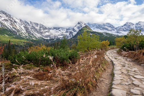 Fototapeta Naklejka Na Ścianę i Meble -  Gasienicowa Valley in autumn. Tatra Mountains.