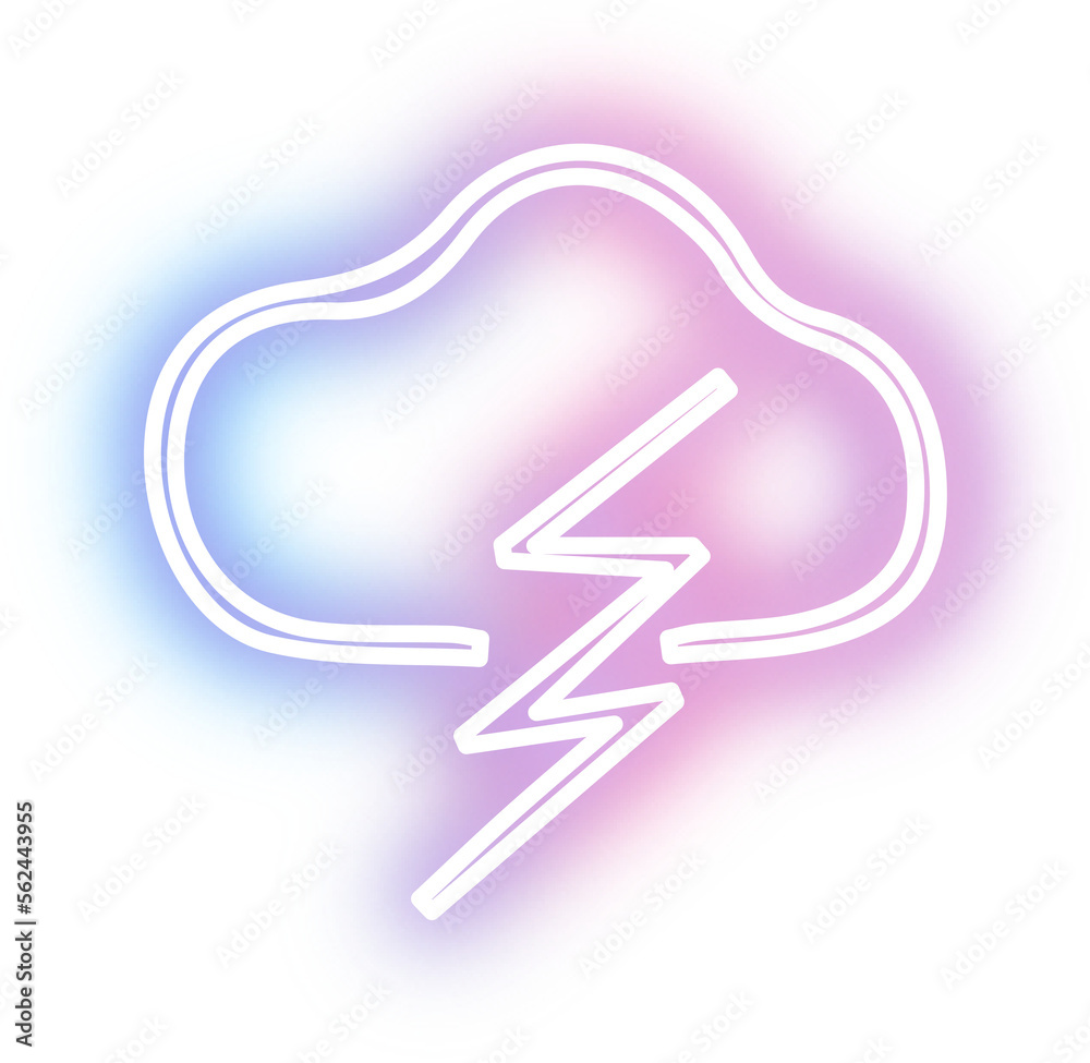 Collection of cloud neon Collection of cloud neon