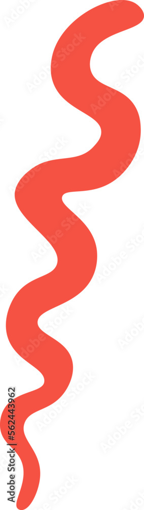 Hand drawn simple lines flat icon Hand drawn simple lines flat icon