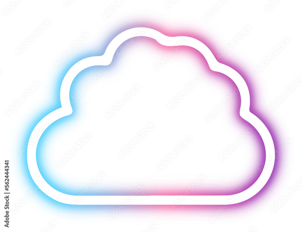 Collection of cloud neon Collection of cloud neon