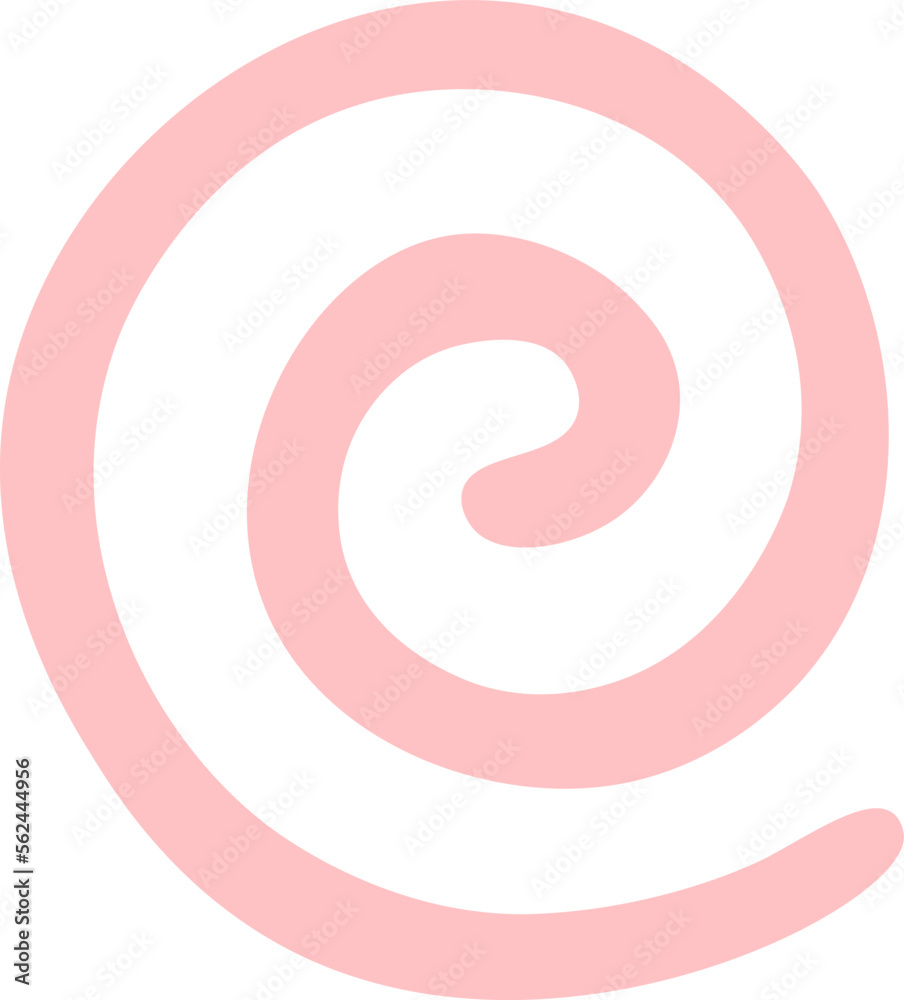 Hand drawn simple circle line flat icon Hand drawn simple circle line flat icon