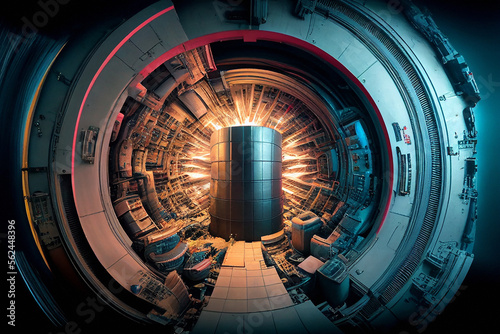 Simulated Nuclear Fusion Reactor - Generative Ai