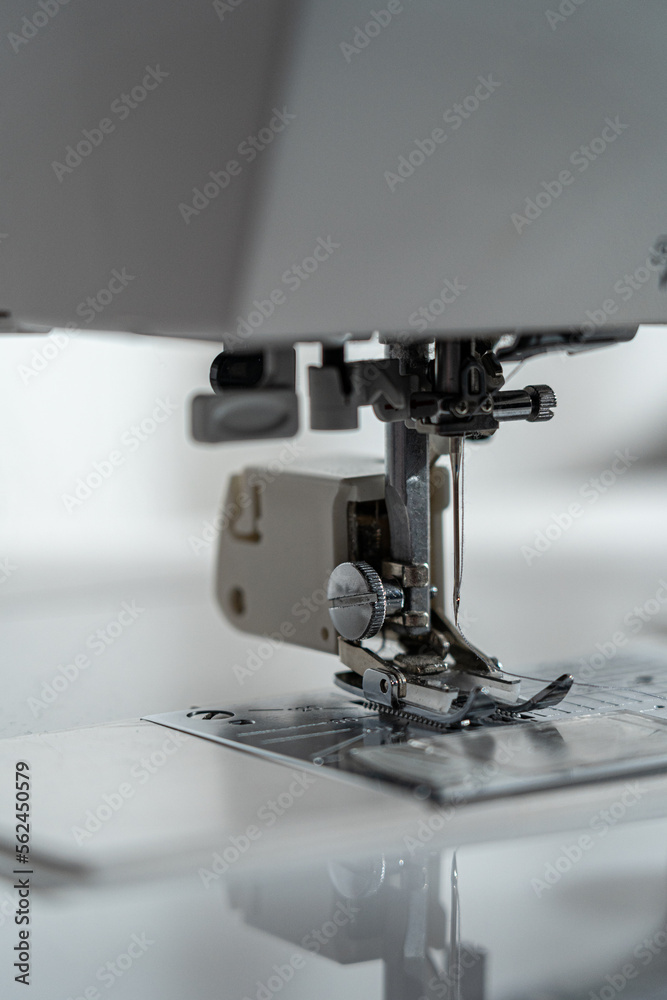 Needle of a sewing machine and part around it