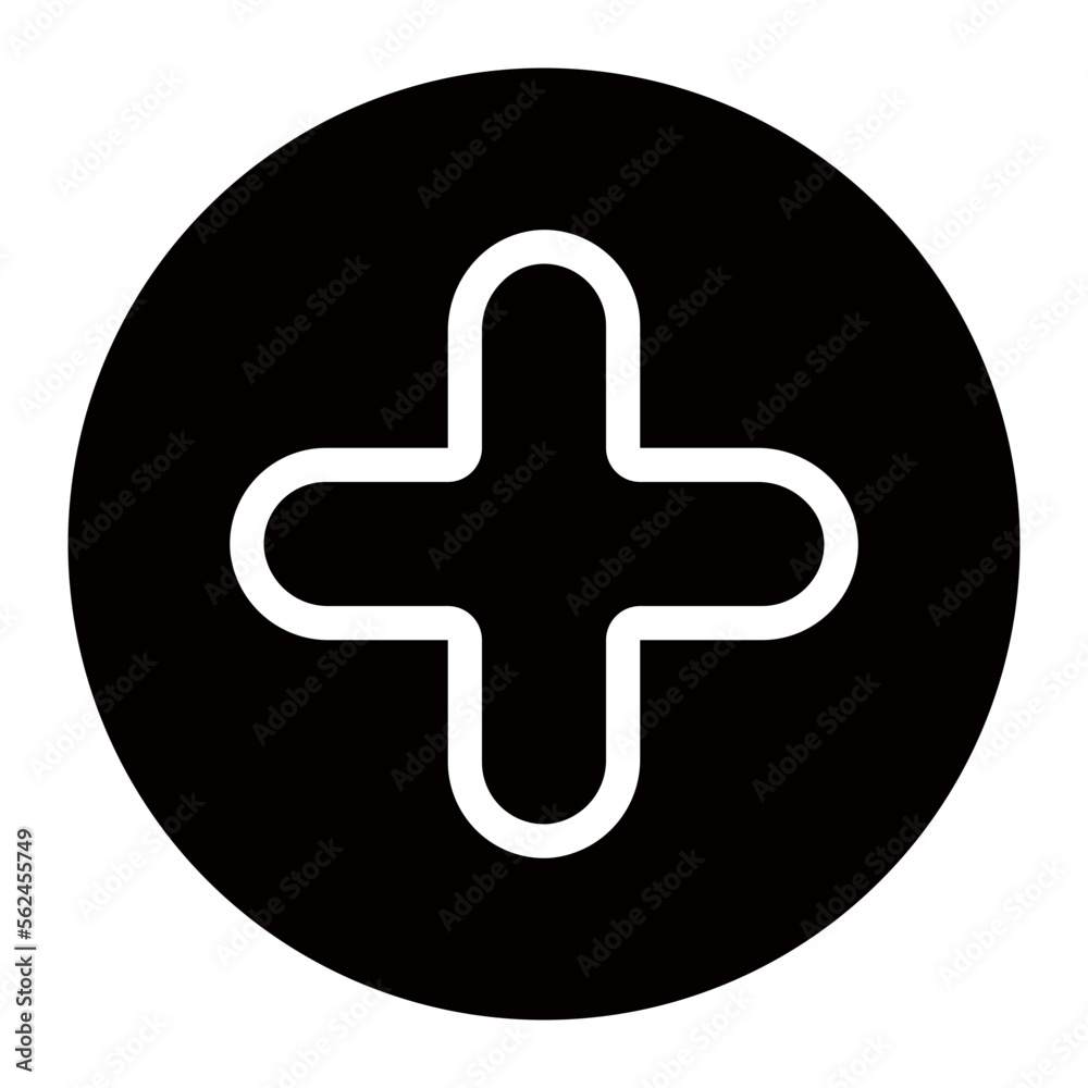 Fototapeta premium pharmacy glyph icon