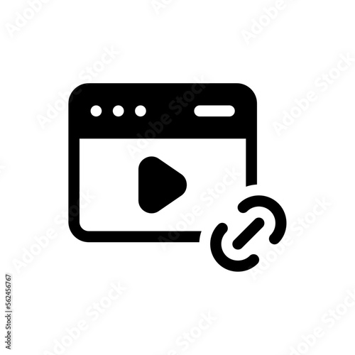 link glyph icon