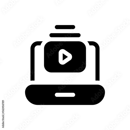 playlist glyph icon