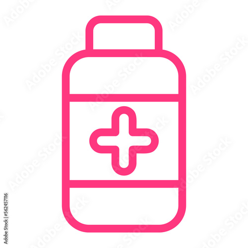 antibacterial gradient icon