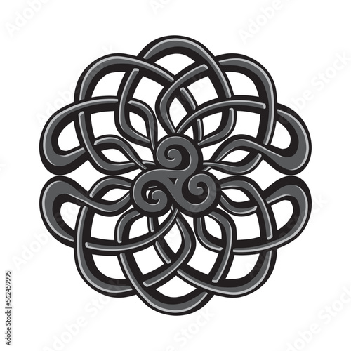 Triple Spiral, ancient Celtic symbol