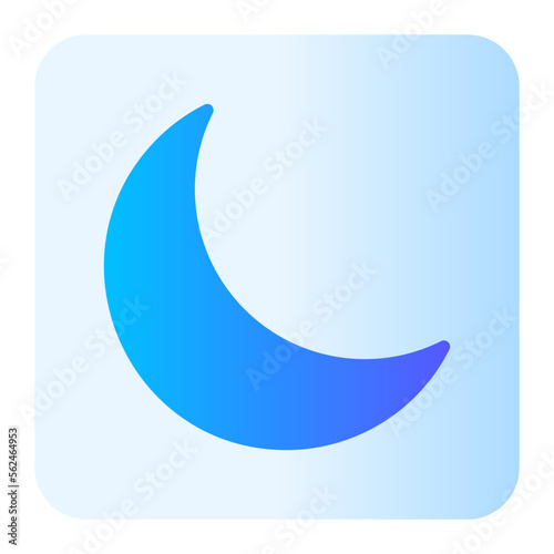 night mode gradient icon