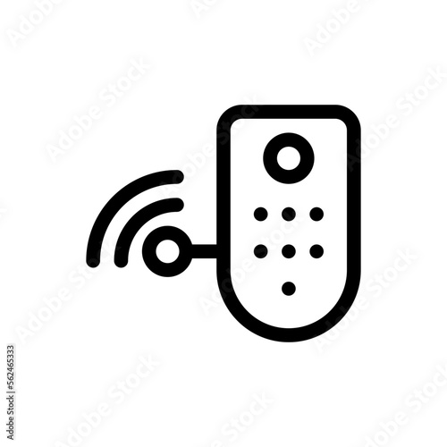 remote line icon
