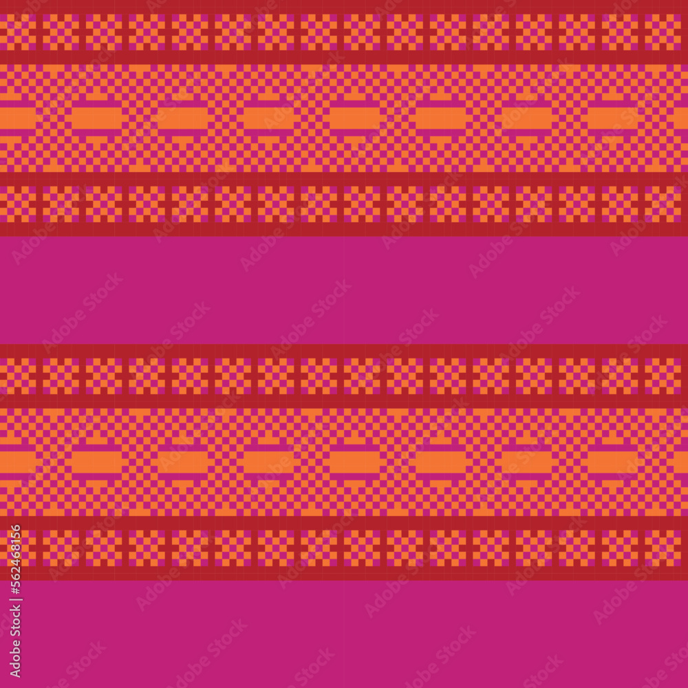Argyle Fair Isle Seamless Pattern Design Argyle Fair Isle Seamless Pattern Design