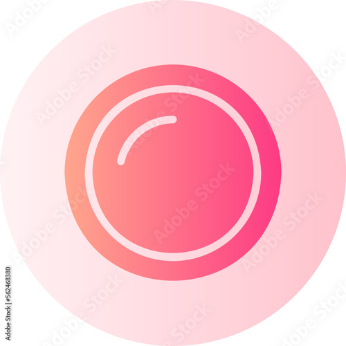 lens gradient icon