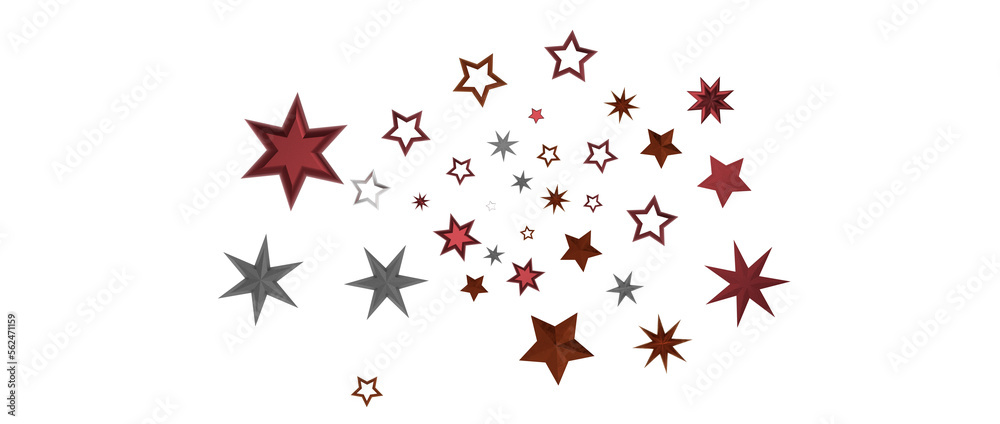 golden stars - in red golden stars - in red