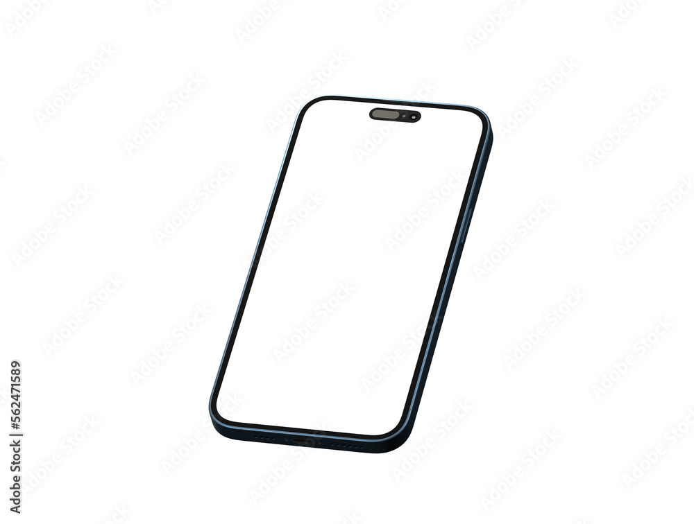 Smartphone. Mobile phone Template. Telephone 3d - mockup Smartphone. Mobile phone Template. Telephone 3d - mockup
