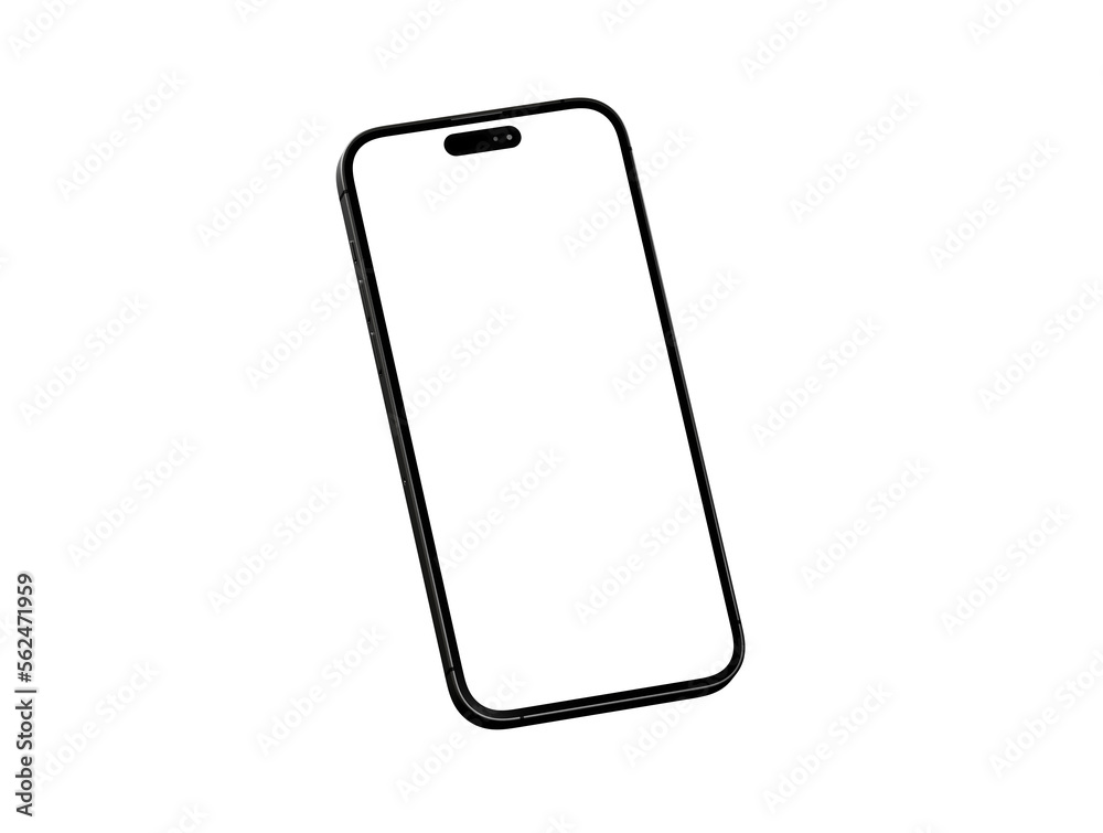 Smartphone. Mobile phone Template. Telephone 3d Smartphone. Mobile phone Template. Telephone 3d