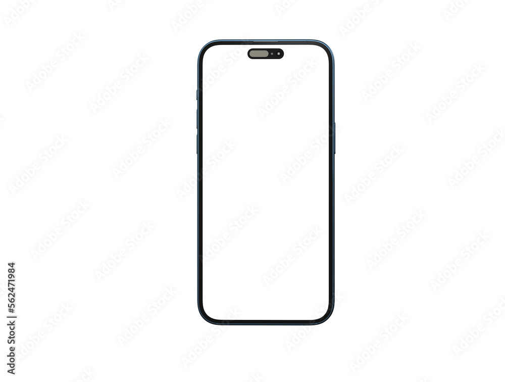 Modern frameless smartphone Mock up Modern frameless smartphone Mock up