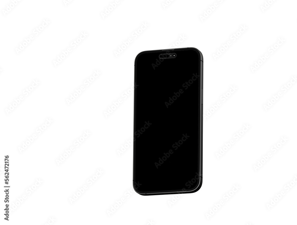 Smartphone. Mobile phone Template. Telephone 3d Smartphone. Mobile phone Template. Telephone 3d