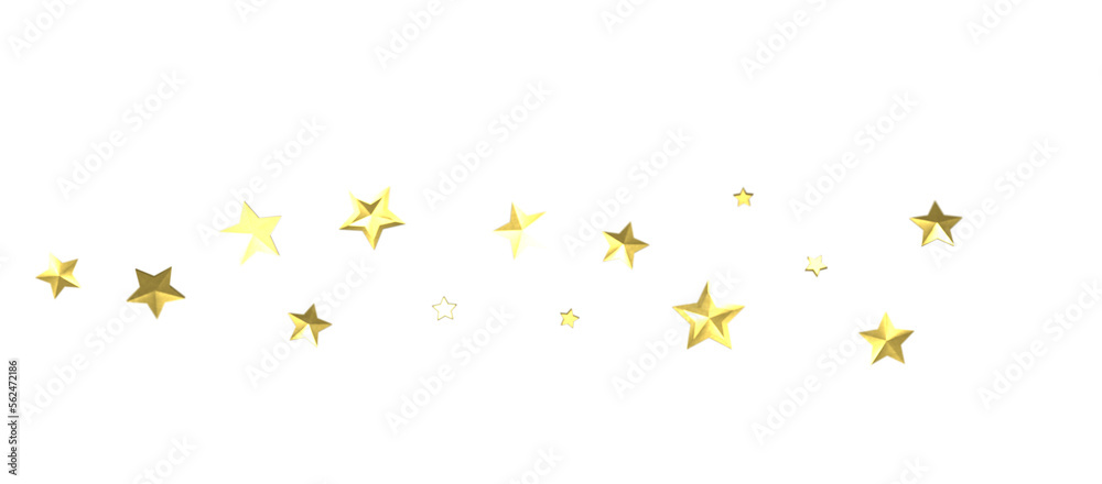 Banner with golden decoration. Festive border with falling glitter dust and stars. Banner with golden decoration. Festive border with falling glitter dust and stars.