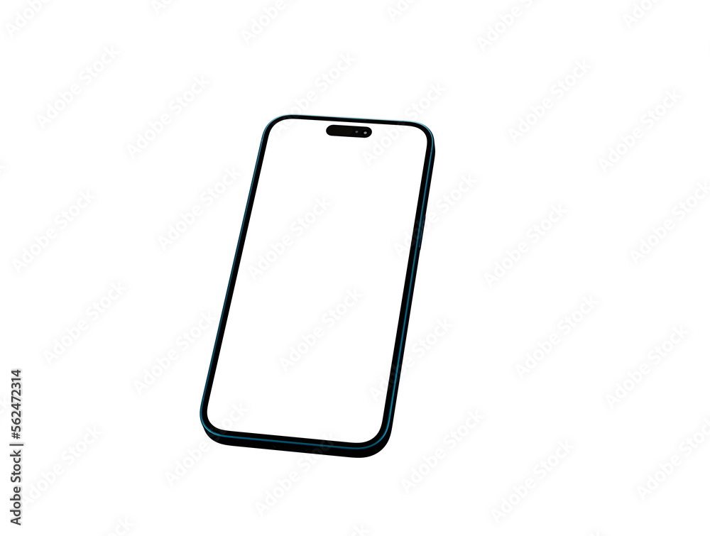 Smartphone frame less blank screen. Mockup generic device. Smartphone frame less blank screen. Mockup generic device.