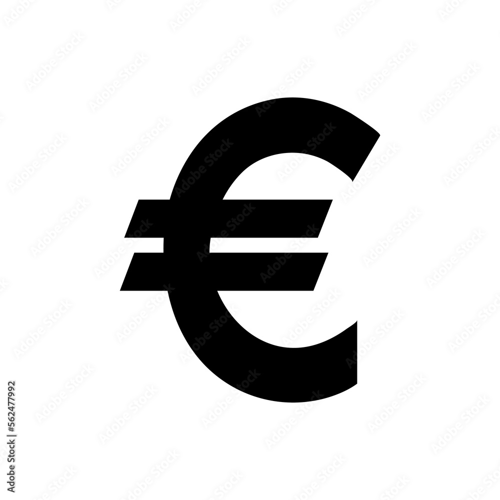 Money Icon Vector. Flat design. Coins sign isolated on white background. Euro coin Money Icon Vector. Flat design. Coins sign isolated on white background. Euro coin