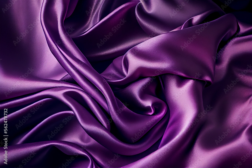 Obraz premium purple silk satin background