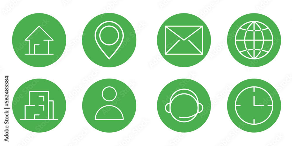 home, addres, pointer, mail, envelope, internet, office, profile, customer servicenya or contacts, operasional hour icon set home, addres, pointer, mail, envelope, internet, office, profile, customer servicenya or contacts, operasional hour icon set