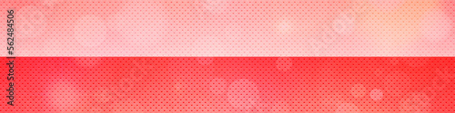Red and pink pattern Panorama Background, Modern panoramic design suitable for Ads, Posters, Banners, and various creative design graphic works