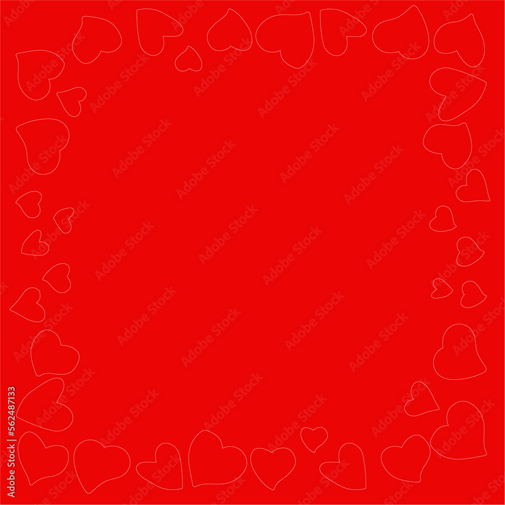 Heart pattern, illustration for greeting and card printing, cute heart pattern Heart pattern, illustration for greeting and card printing, cute heart pattern