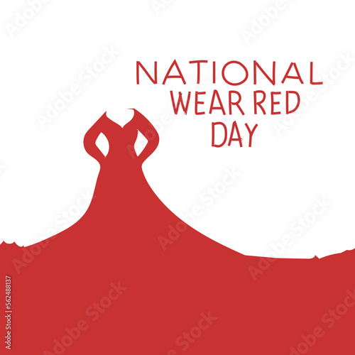 National Wear Red Day is celebrated every year on 3 February.