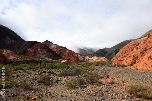 The splendid colors of the Quebrada de Purmamarca, Argentina